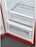 Smeg FAB28ULRD3 50's Retro Style Aesthetic Red Left-Hinge Refrigerator