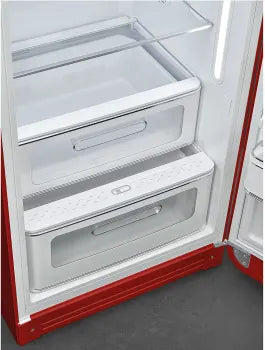 Smeg FAB28URRD3 50's Retro Style 9.9 Cu. Ft. Red Top Freezer Refrigerator