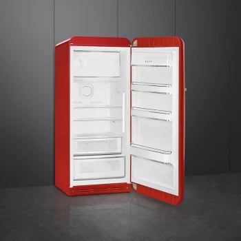 Smeg FAB28URRD3 50's Retro Style 9.9 Cu. Ft. Red Top Freezer Refrigerator