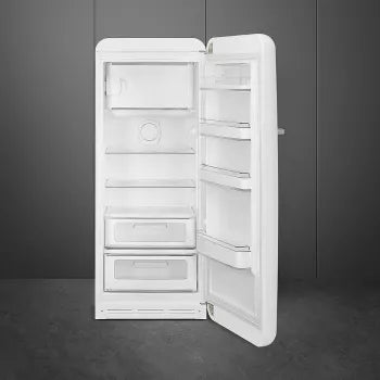 Smeg FAB28URWH3 50's Retro Style 9.9 Cu. Ft. White Top Freezer Refrigerator