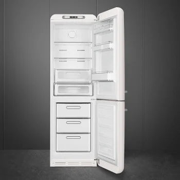 Smeg FAB32URWH3 11.7 Cu. Ft. Retro Bottom-Freezer Refrigerator