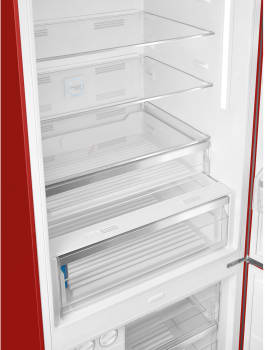 Smeg FAB38URRD 18 Cu. Ft. Retro Bottom-Freezer Refrigerator