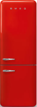 Smeg FAB38URRD 18 Cu. Ft. Retro Bottom-Freezer Refrigerator