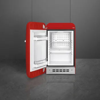 Smeg FAB5ULRD3 Retro Style 1.3 Cu. Ft. Red Compact Refrigerator