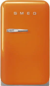 Smeg FAB5UROR3 50's Retro Style 1.3 Cu. Ft. Orange Compact Refrigerator