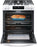 Frigidaire FCFG3062AW 30" Gas Range with Steam Clean in White