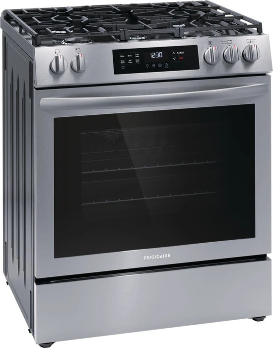 Frigidaire FCFG3083AS 30" Gas Range in Stainless Steel