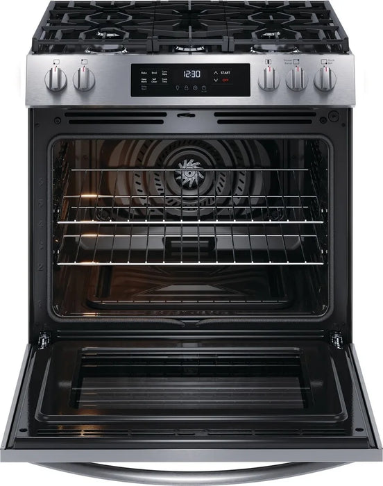 Frigidaire FCFG3083AS 30" Gas Range in Stainless Steel