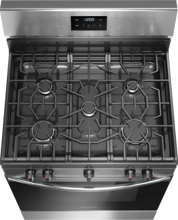 Frigidaire FCRG3052BS 30" Gas Range in Stainless Steel