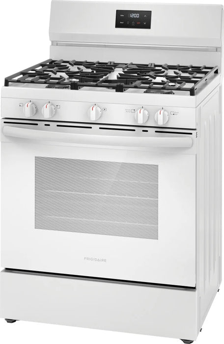 Frigidaire FCRG3052BW 30" Gas Range in White