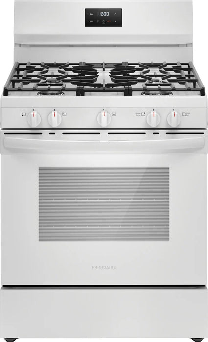 Frigidaire FCRG3052BW 30" Gas Range in White