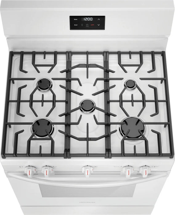 Frigidaire FCRG3052BW 30" Gas Range in White