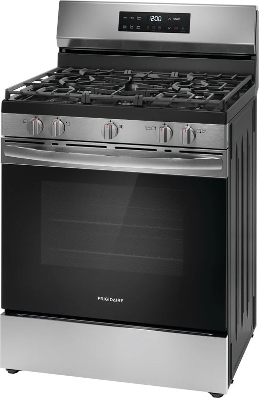 Frigidaire FCRG3062AS 30" Gas Range with Steam Clean in Stainless Steel