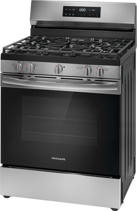 Frigidaire FCRG3062AS 30" Gas Range with Steam Clean in Stainless Steel