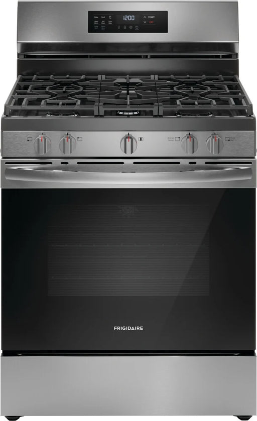 Frigidaire FCRG3083AS 30" Gas Range with Air Fry in Stainless Steel