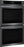 Frigidaire FCWD3027AD 30" Double Electric Wall Oven in Black Stainless Steel