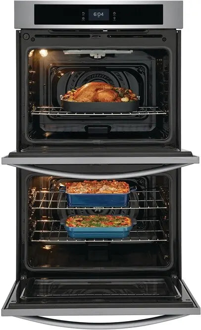 Frigidaire FCWD3027AS 30" Double Electric Wall Oven in Stainless Steel