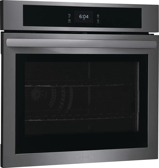 Frigidaire FCWS3027AD 30" Single Electric Wall Oven in Black Stainless Steel