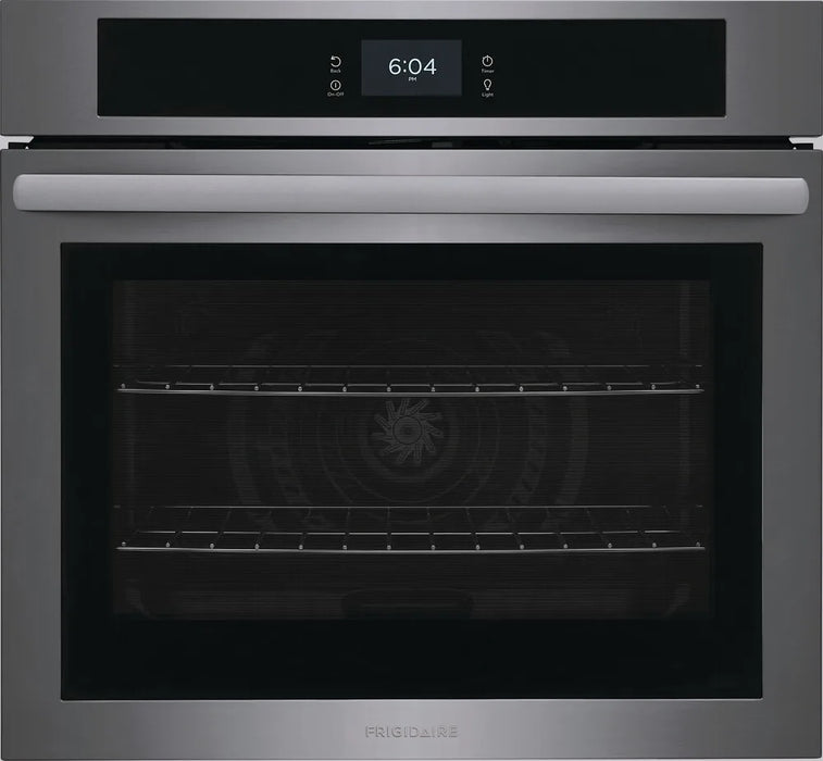 Frigidaire FCWS3027AD 30" Single Electric Wall Oven in Black Stainless Steel