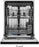 Frigidaire FDSR4501AP 24'' Panel Ready Built-In Dishwasher