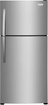 Frigidaire  20.0 Cu. Ft. Top Freezer Refrigerator in Stainless steel FFHT2022AS