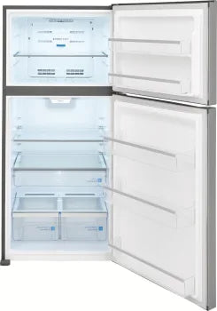 Frigidaire Gallery FGHT2055VF 20.0 Cu. Ft. Top Freezer Refrigerator in Stainless Steel