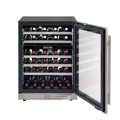 Marathon MWC56-DSS 24" Stainless Steel Dual Zone Wine Cooler