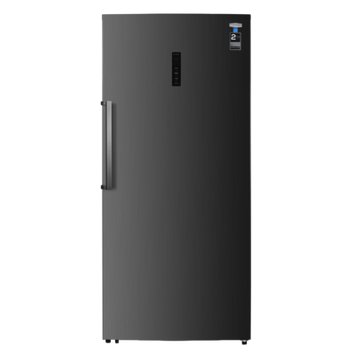 Marathon 21.2 cu.ft. Black Steel Convertible Fridge - Freezer - Door Swing -  MFF212BLS