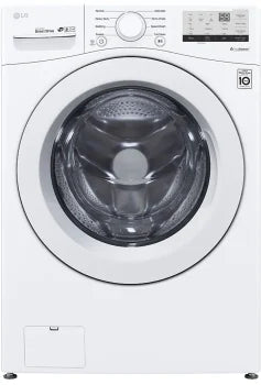 LG WM3400CW 5.2 cu. ft. Ultra Large Front Load Washer