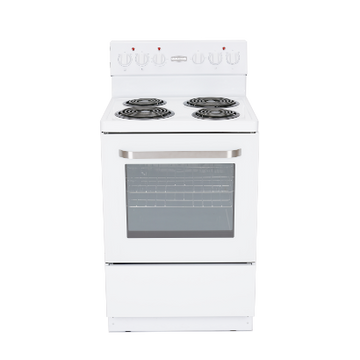 Marathon MER240W 24" White Electric Coil Range
