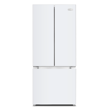Marathon MFF180WFD 18 cu.ft. French Door Bottom Mount Frost Free Refrigerator in White