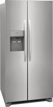 Frigidaire FRSS2323AS 22.3 Cu. Ft. 33" Standard Depth Side by Side Refrigerator in Stainless steel