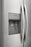 Frigidaire FRSS2323AS 22.3 Cu. Ft. 33" Standard Depth Side by Side Refrigerator in Stainless steel