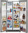 Frigidaire FRSS2323AS 22.3 Cu. Ft. 33" Standard Depth Side by Side Refrigerator in Stainless steel