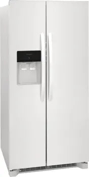 Frigidaire FRSS2323AW 22.3 Cu. Ft. 33" Standard Depth Side by Side Refrigerator in White