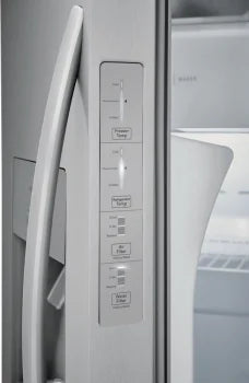 Frigidaire FRSS2623AS 25.6 Cu. Ft. 36" Standard Depth Side by Side Refrigerator in Stainless Steel
