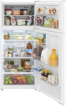 Frigidaire FRTE1622AW 16.0 Cu. Ft. Top Freezer Refrigerator in White