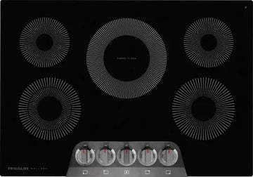 Frigidaire Gallery 30" Electric Cooktop in Black Stainless Steel GCCE3070AD