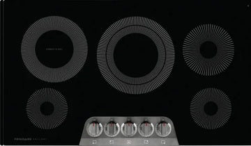 Frigidaire Gallery 36" Electric Cooktop in Black Stainless Steel GCCE3670AD