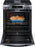 Frigidaire Gallery GCFG3060BD 30" Gas Range with 15+ Ways To Cook in  Black Stainless Steel