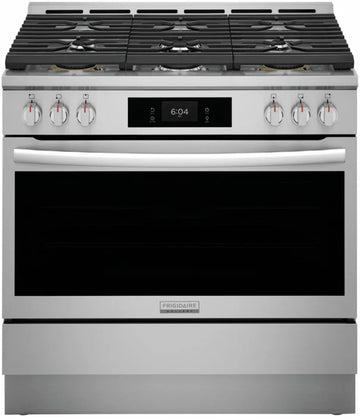 Frigidaire Gallery 36" Gas Range with Air Fry in  Stainless Steel GCFG3661AF