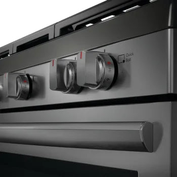 Frigidaire Gallery GCRG3060BD 30" Gas Range with No Preheat + Air Fry in Black Stainless Steel