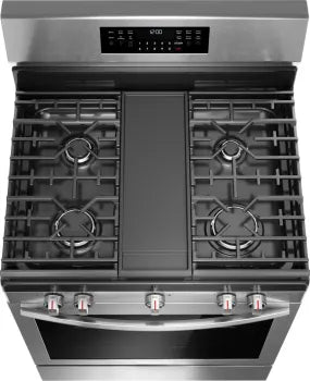 Frigidaire Gallery GCRG3060BF 30" Gas Range with No Preheat + Air Fry in Stainless Steel