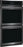 Frigidaire Gallery GCWD2767AD 27" Double Electric Wall Oven with 15+ Ways To Cook in Black Stainless Steel