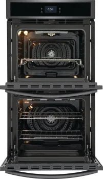 Frigidaire Gallery GCWD2767AD 27" Double Electric Wall Oven with 15+ Ways To Cook in Black Stainless Steel