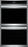 Frigidaire Gallery GCWD3067AF 30" Double Electric Wall Oven with 15+ Ways To Cook in Stainless Steel