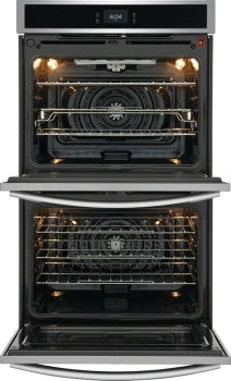 Frigidaire Gallery GCWD3067AF 30" Double Electric Wall Oven with 15+ Ways To Cook in Stainless Steel