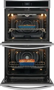 Frigidaire Gallery GCWD3067AF 30" Double Electric Wall Oven with 15+ Ways To Cook in Stainless Steel