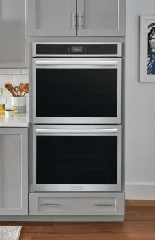 Frigidaire Gallery GCWD3067AF 30" Double Electric Wall Oven with 15+ Ways To Cook in Stainless Steel