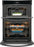 Frigidaire Gallery GCWM3067AD 30" Electric Wall Oven and Microwave Combination with 15+ Ways To Cook in Black Stainless Steel